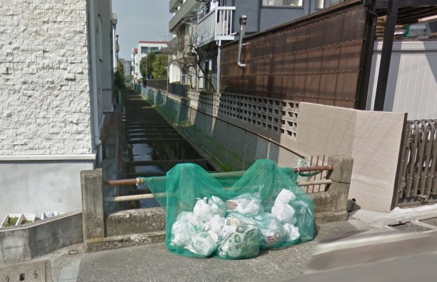 Crow bag garbage protection mesh net Japan